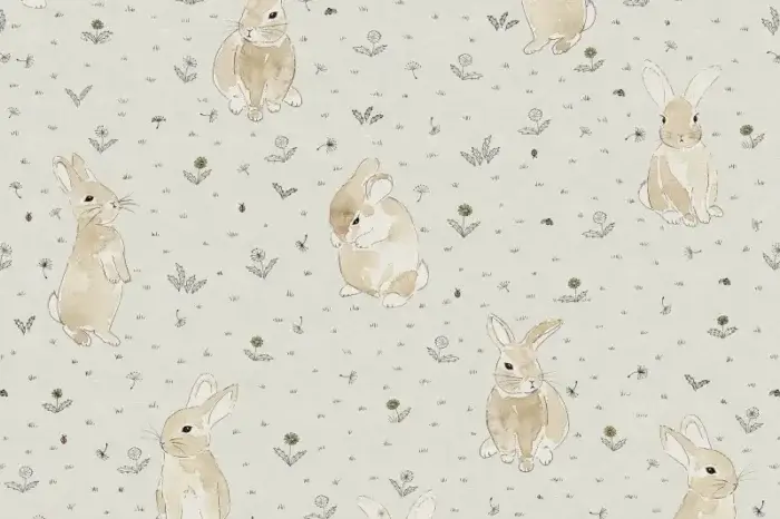 R18081 Bunny Field Sand - Rebel Walls