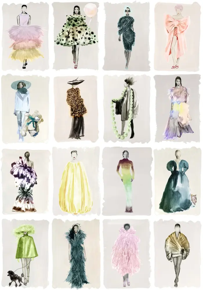 Couture Carousel, Pastel Pearl - Cole & Son