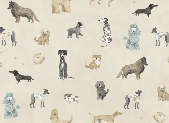 Taiga and Friends, Beige-Sandberg(m2verð)