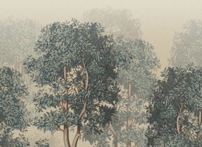 Charles Mural, Blue - Sandberg