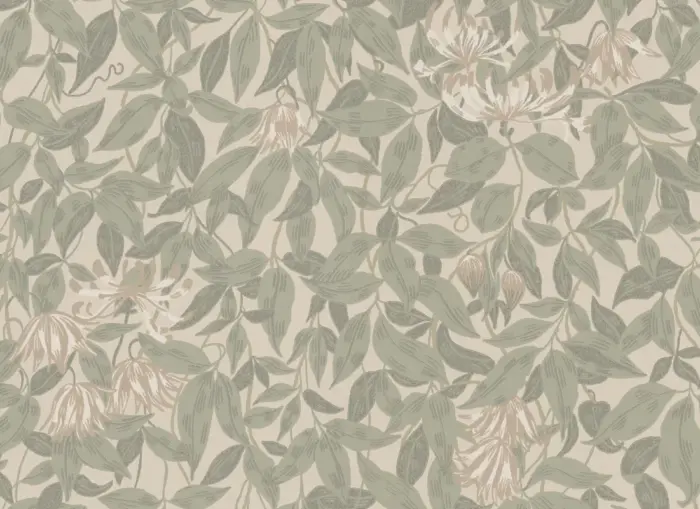 Linnea Mural, Garden Green - Sandberg