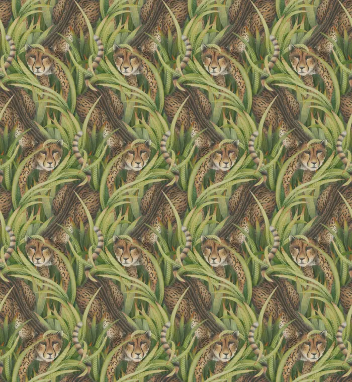 Cheetah Prowl, Grass - Cole & Son