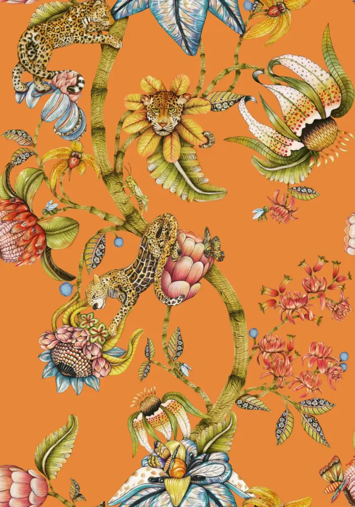 Protea Panthera, Clementine - Cole & Son