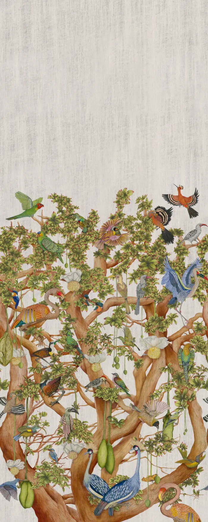 Tree of Life, Platinum - Cole & Son