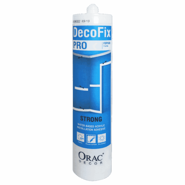 DecoFix Pro lím fyrir lista og rósettur
