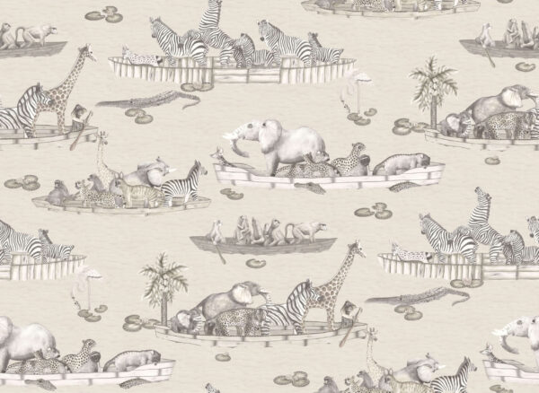 Zambezi, Soot on Stone - Cole & Son