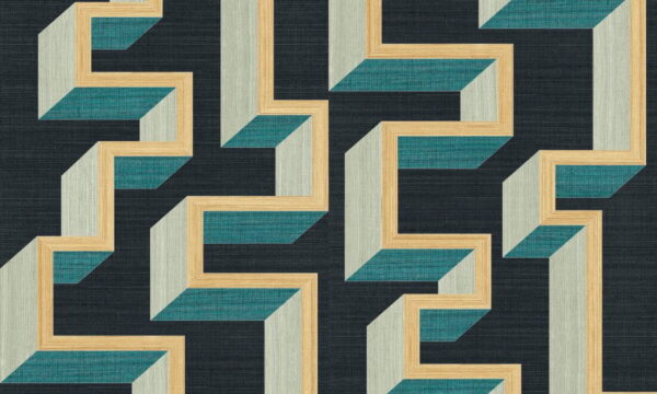 Detour Gold Teal - Arte