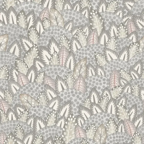 Zulu Terrain, Heath Grey & Blush - Cole & Son