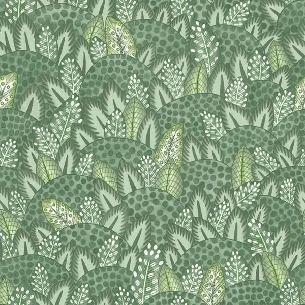 Zulu Terrain, Forest Green & Olive Green - Cole & Son