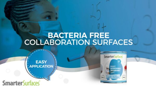 Tússtöflumálning, örverueyðandi – Smarter Surfaces™