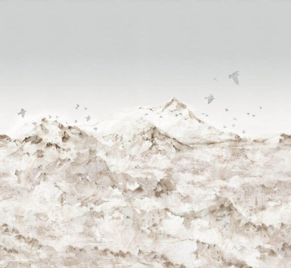 Paper Mountains, Sepia - Rebel Walls