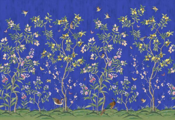 Chinoiserie Chic, Cobalt - Rebel Walls