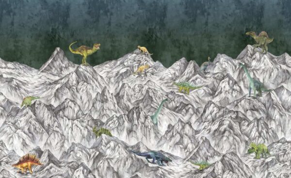 Dinosaur Mountain, Nightfall - Rebel Walls