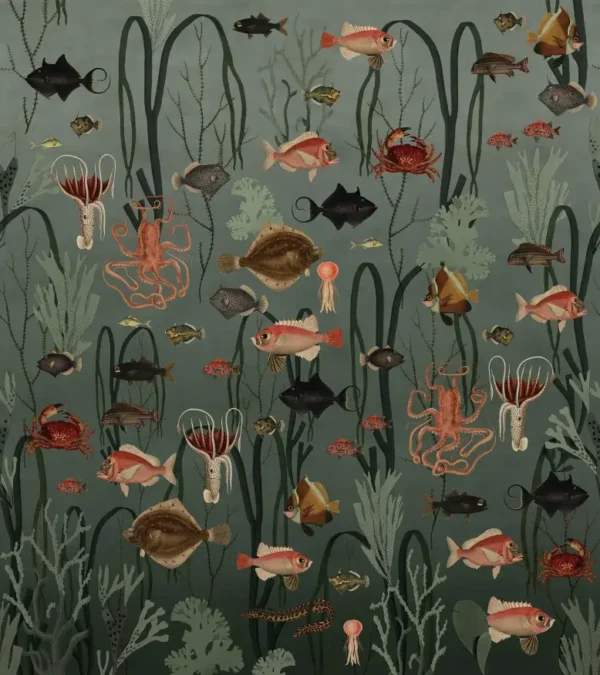 Aquatic Life, Oxygen - Rebel Walls