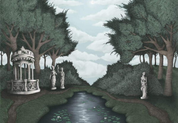 Victoria's Garden, Day - Rebel Walls