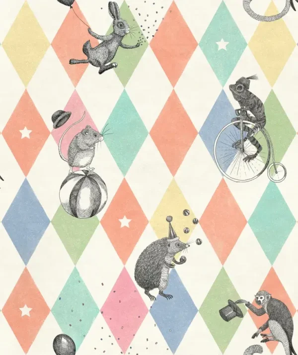 Circus Corner, Rainbow - Rebel Walls