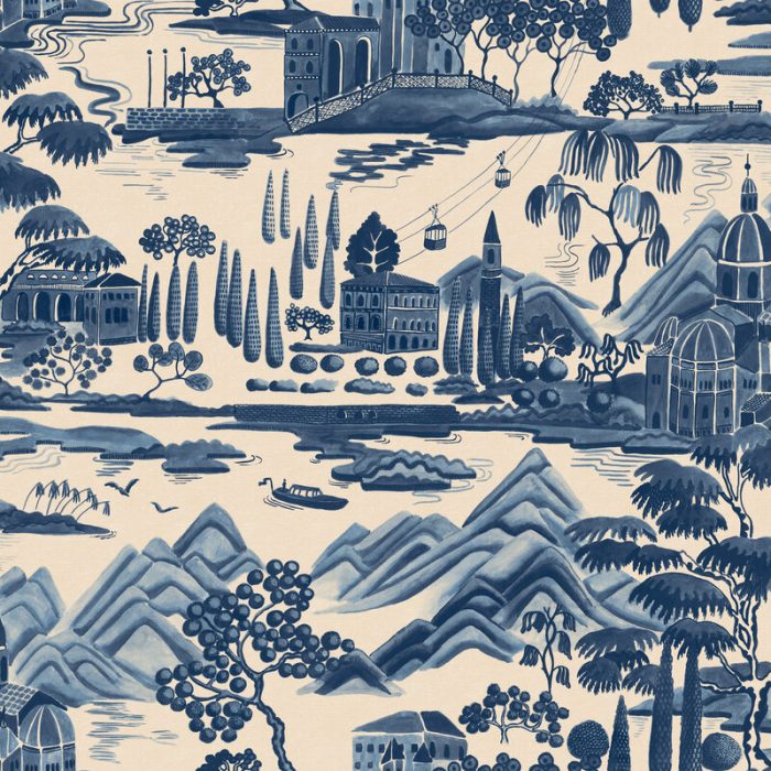 Lake Como, Blue - Sandberg