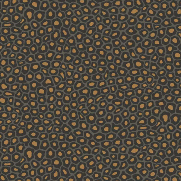 Senzo Spot, Charcoal & Metallic Gold - Cole & Son
