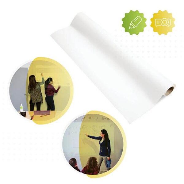 Tússtöfluveggfóður fyrir skjávarpa - Smarter Surfaces™