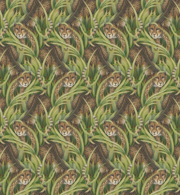 Cheetah Prowl, Grass - Cole & Son