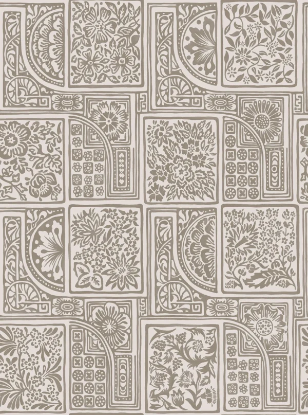 Bellini, Metallic Gilver - Cole & Son