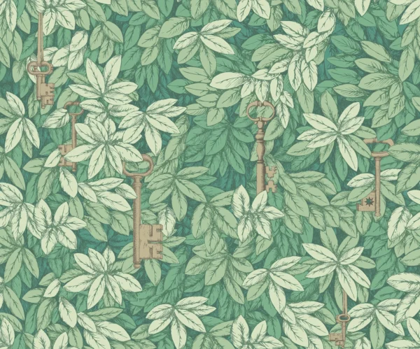 Chiavi Segrete Forest Green - Cole & Son