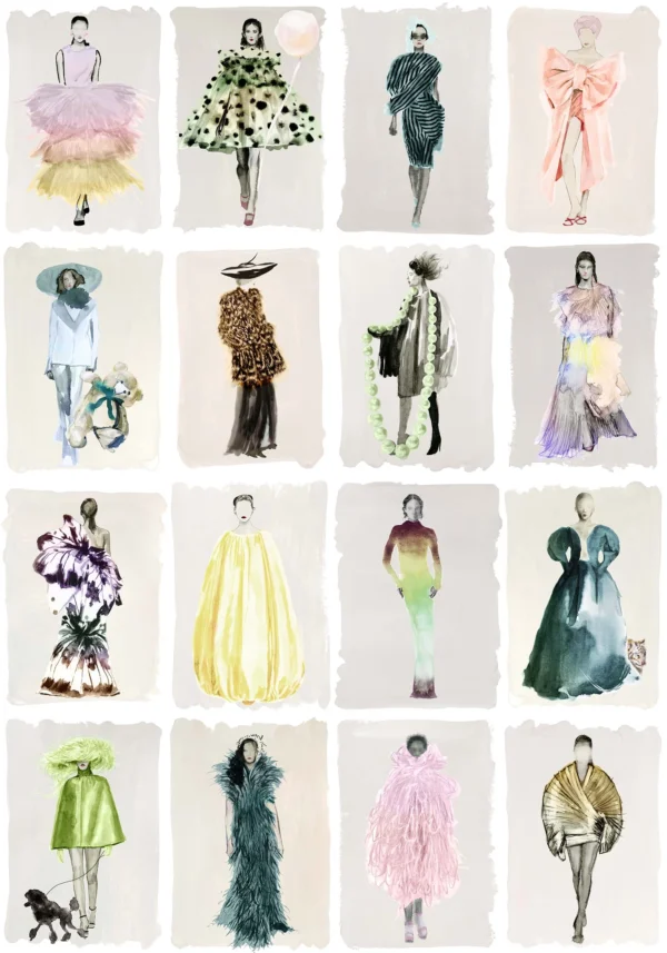 Couture Carousel, Pastel Pearl - Cole & Son