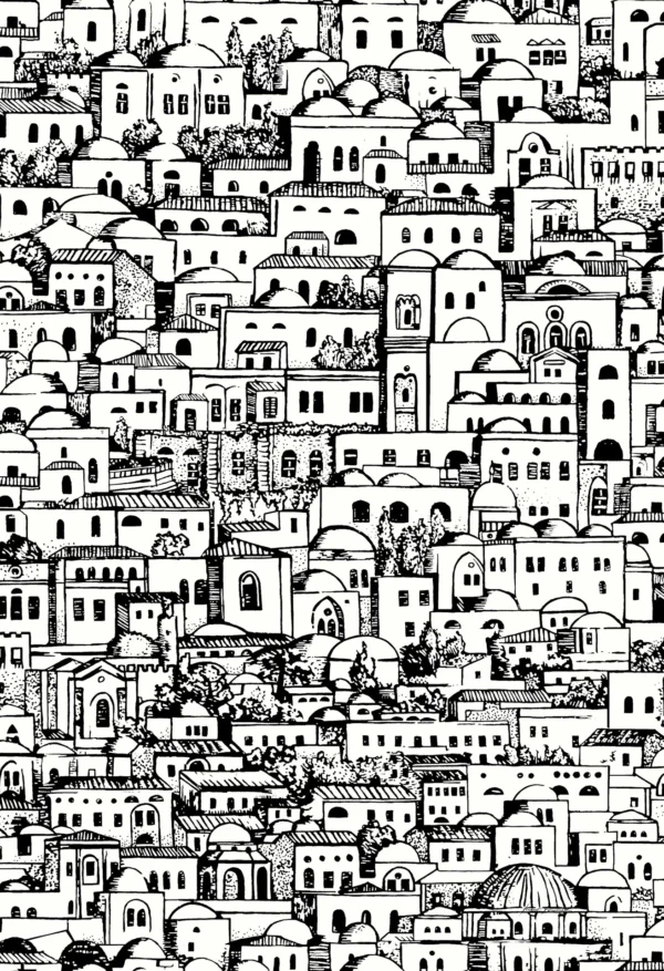 Mediterranea White & Black - Cole & Son