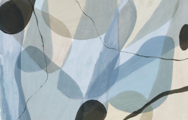 Asana, Ocean Blue - Rebel Walls