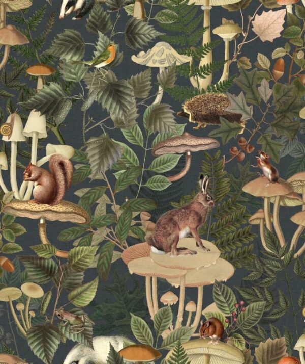 Wildlife Creek, Forest Green - Rebel Walls