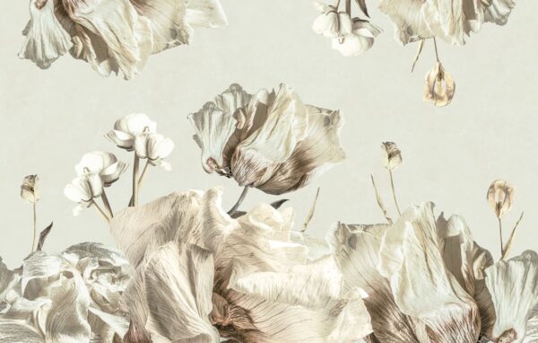 Dried Bouquet, Light - Rebel Walls