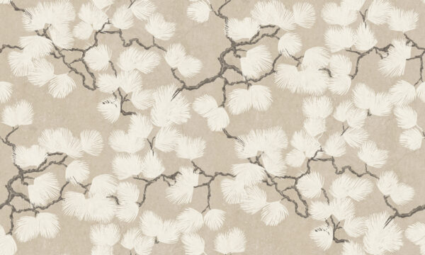 Pine Mural, Beige - Sandberg