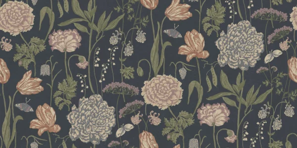 Aurelie Mural, Dark Blue - Sandberg
