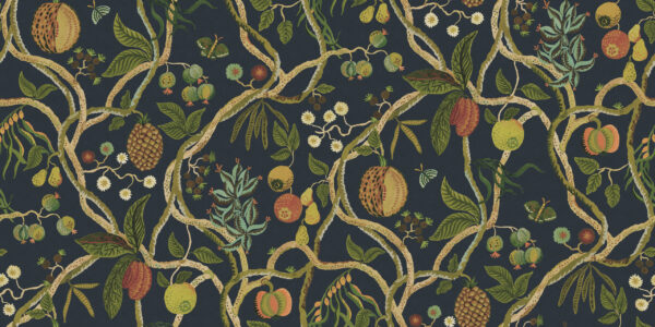 Tree of Life Mural, Dark Blue - Sandberg