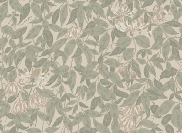 Linnea Mural, Garden Green - Sandberg