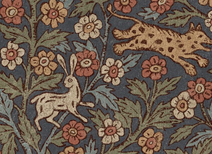 Eden Mural, Classic Blue - Sandberg