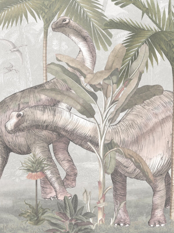Vintage Palms Dinosaurs - Boråstapeter