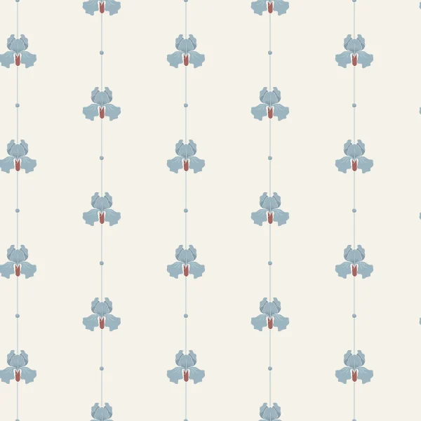 Gotain Sweet Pea Dove Blue - Boråstapeter