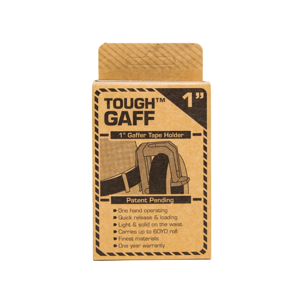 Límbandshaldari - Tough Gaff fyrir belti, 1 tomma